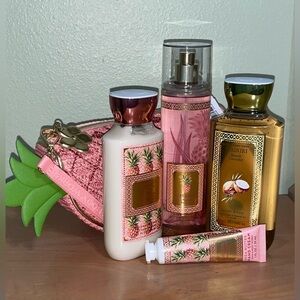 Costa Rica PINK PINEAPPLE SUNRISE + COSMETIC BAG